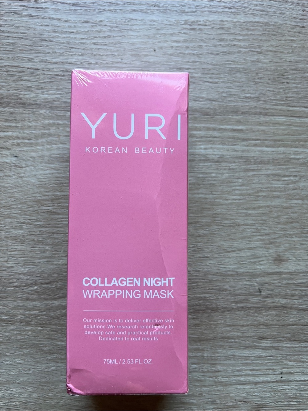 Yuri Korean beauty collagen night mask